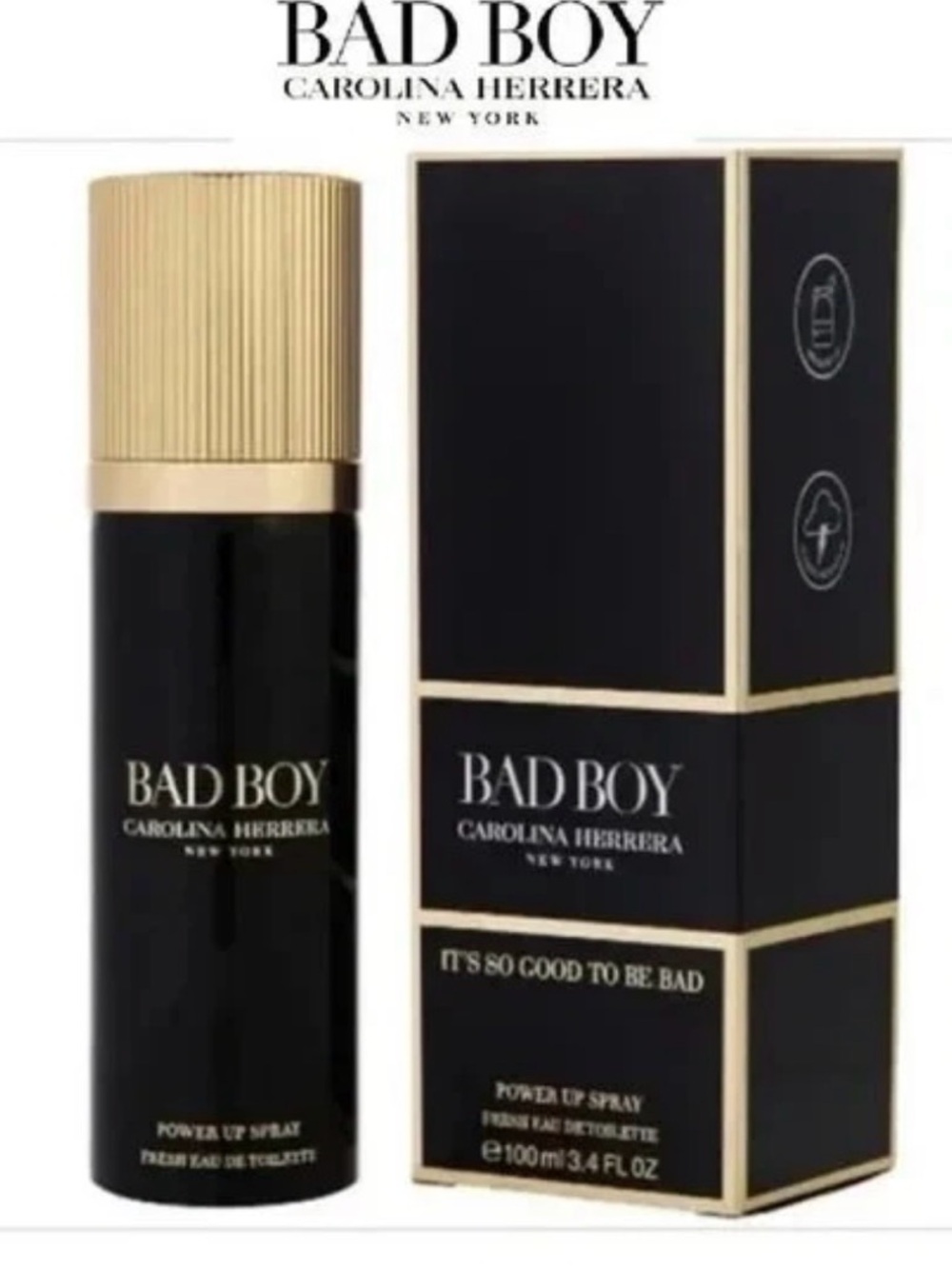 Bad Boy by Carolina Herrera for Men Shower Gel 3.4 oz BRAND NEW IN‎ BOX gift✅